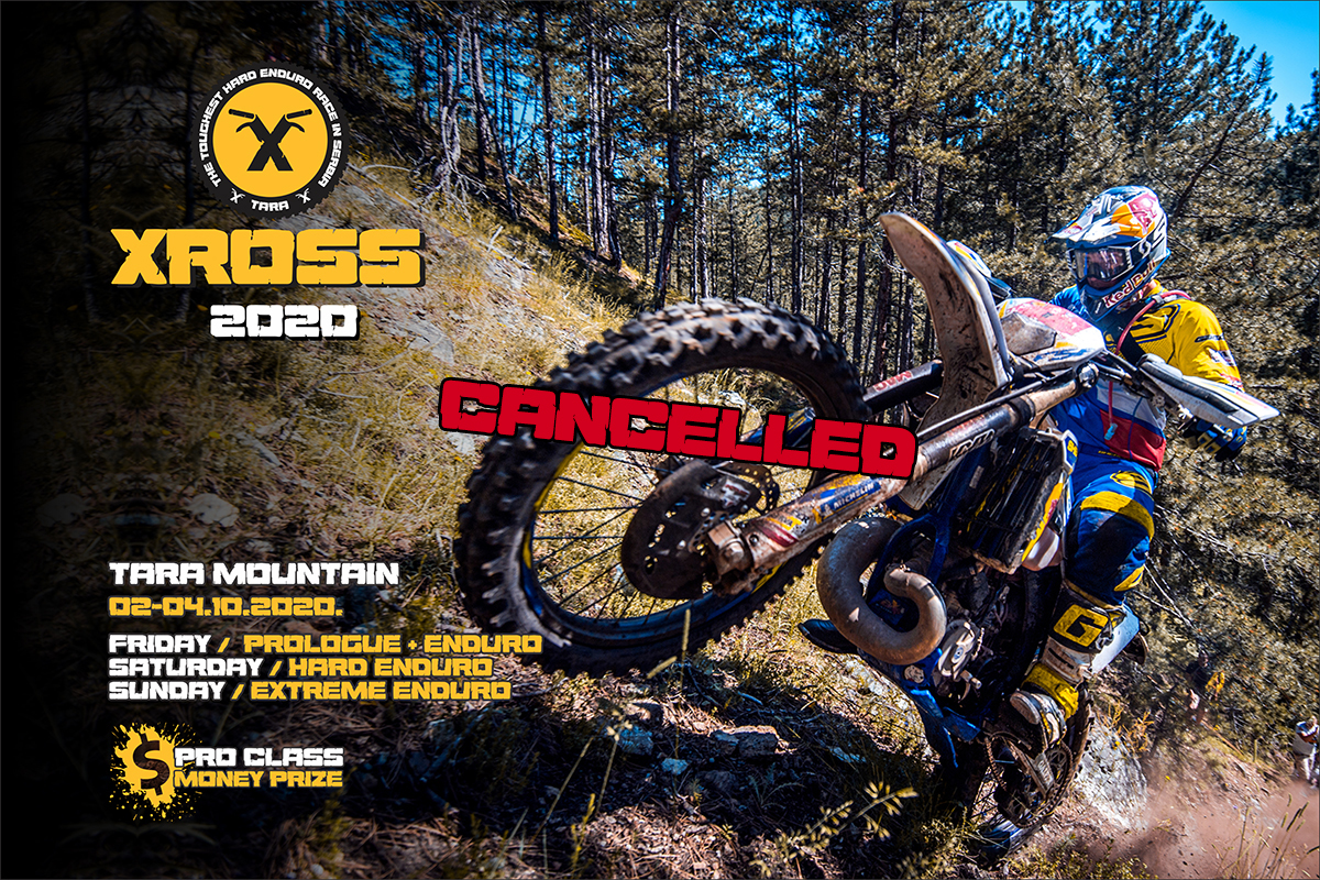 XROSS CHALLENGE 2020 TRKA JE OTKAZANA